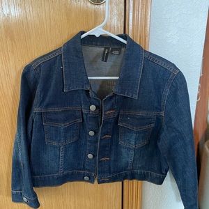 Cropped Jean Jacket